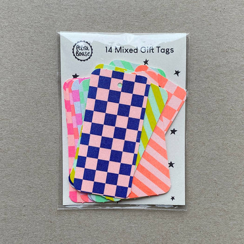 Risograph Gift Tags - Set of 14 - Sprouts of Bristol