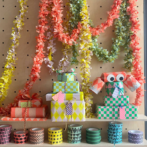 Risograph Gift Tags - Set of 14 - Sprouts of Bristol