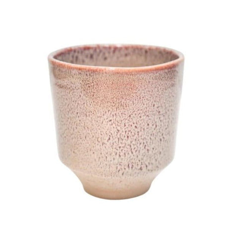 Rose Pink Earthenware Reactive Glaze Orchid Planter - Sprouts of Bristol