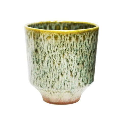 Sage Green Earthenware Reactive Glaze Orchid Planter - Sprouts of Bristol