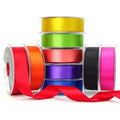 Satin Ribbon - British Made - Christmas Craft Wreath Florist Festive Decoration - Sprouts of Bristol