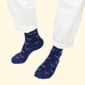 Small Motif Bee Bamboo Socks - Sprouts of Bristol