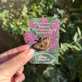 Small Tortoiseshell Butterfly Enamel Pin – Designed by Ferne Creative - Sprouts of Bristol