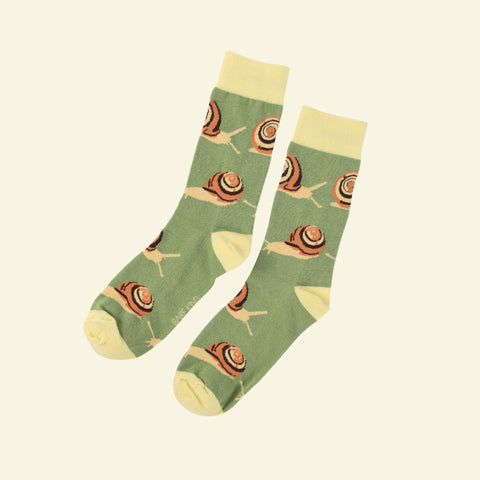 Snail Bamboo Socks - Sprouts of Bristol