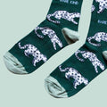 Snow Leopard Bamboo Socks - Sprouts of Bristol