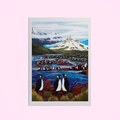 South Georgia Penguins Giclee Art Print - Sprouts of Bristol