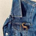 Stag Mini Pin Brooch - Sprouts of Bristol