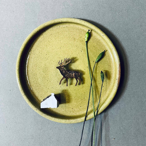 Stag Mini Pin Brooch - Sprouts of Bristol