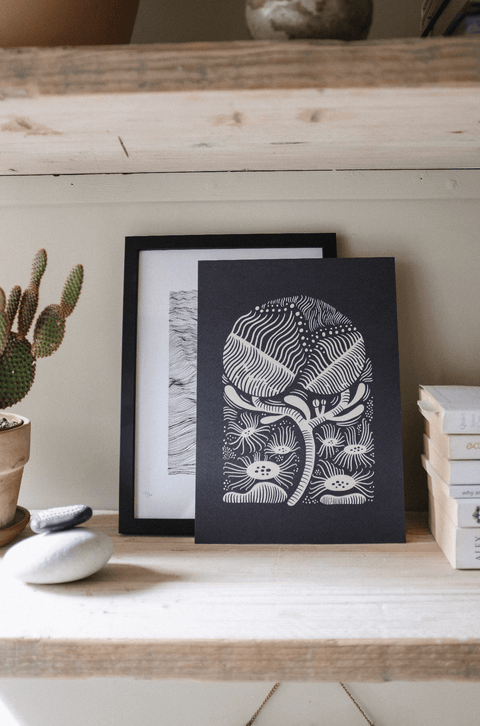 'Strange Flowers' Botanical Art Print - Sprouts of Bristol