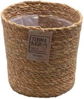 Terima Kasih Seagrass Basket – Lined Planter - Sprouts of Bristol