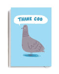 Thank Coo Greetings Card - Sprouts of Bristol