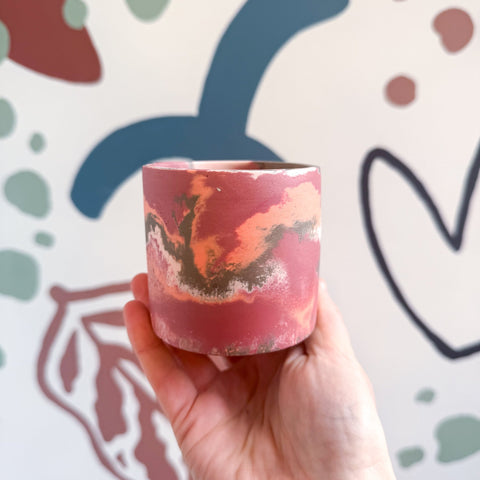 The Bleeding Marasmius Jesmonite Mini Pot [Beneath the Canopy RHS Collab] - Sprouts of Bristol