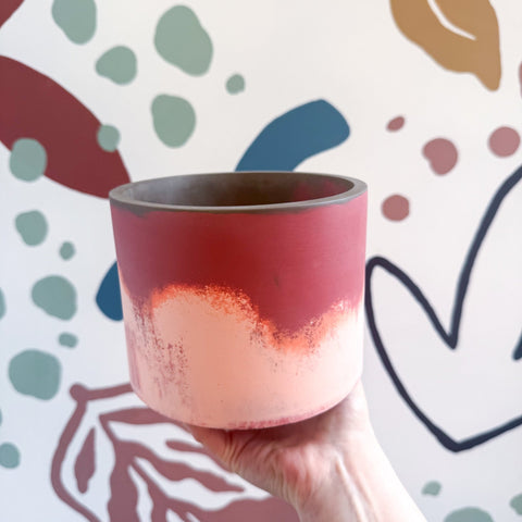 The Bleeding Marasmius Jesmonite Pot [Beneath the Canopy RHS Collab] - Sprouts of Bristol