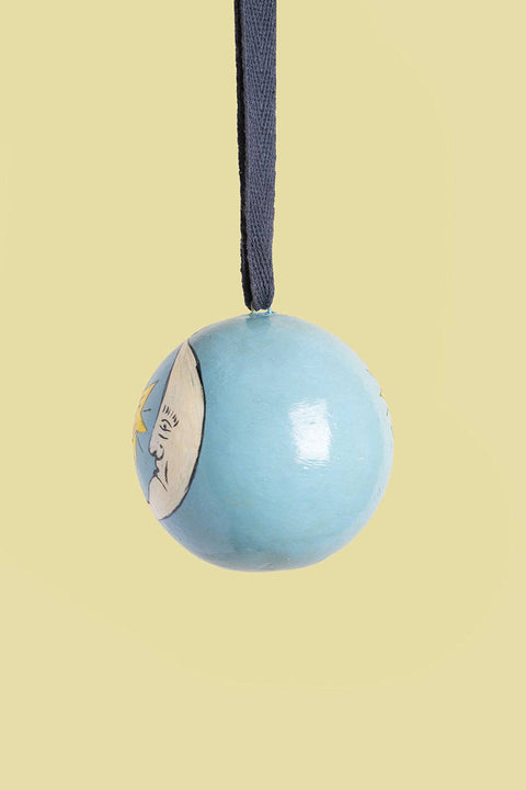 The Moon Blue Bauble - Sprouts of Bristol