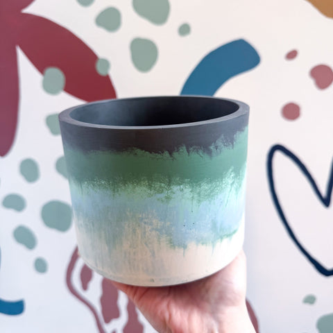 The Orchid Bee Jesmonite Pot [Beneath the Canopy RHS Collab] - Sprouts of Bristol