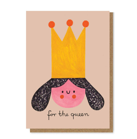 The Queen Greetings Card - Sprouts of Bristol