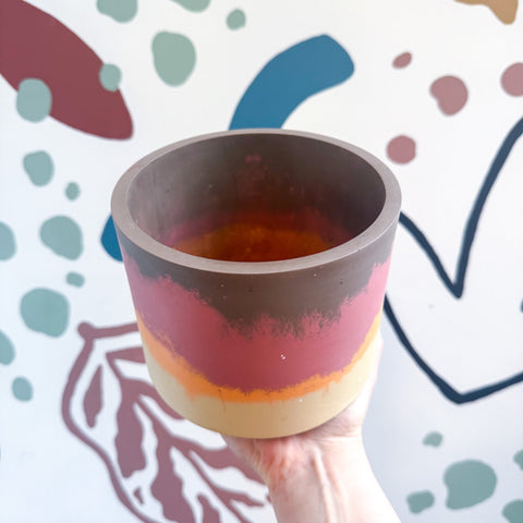 The Scarab Beetle Jesmonite Pot [Beneath the Canopy RHS Collab] - Sprouts of Bristol