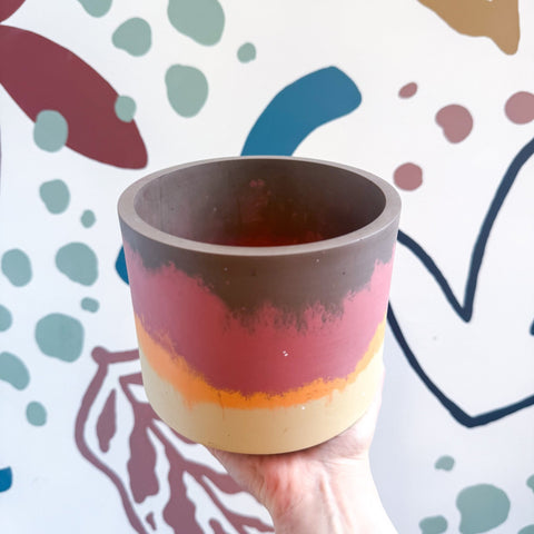 The Scarab Beetle Jesmonite Pot [Beneath the Canopy RHS Collab] - Sprouts of Bristol