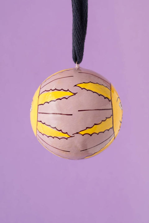 The Sun Purple Bauble - Sprouts of Bristol