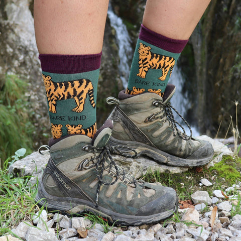 Tiger Bamboo Socks - Sprouts of Bristol