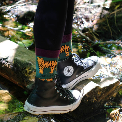 Tiger Bamboo Socks - Sprouts of Bristol
