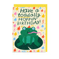 TOAD HOPPIN BIRTHDAY Greetings Card - Sprouts of Bristol