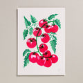 Tomatoes Risograph A4 Print - Sprouts of Bristol