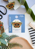 Tortoiseshell Butterfly Embroidered Iron - On Patch - Sprouts of Bristol