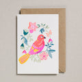 Tropical Bird Riso Papercut Greetings Card - Sprouts of Bristol
