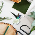 Tropical Hummingbird Amazon Wildlife Vinyl Sticker [Beneath the Canopy RHS Collab] - Sprouts of Bristol