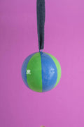 True Blue & Viridis Beachball Bauble - Sprouts of Bristol