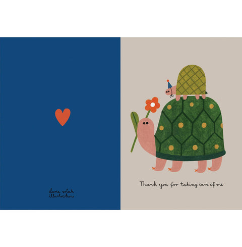 Turtles Greetings Card - Sprouts of Bristol