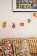 Vegetable Sewn Garland - Sprouts of Bristol