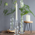 Venice & Florence Glass Candle Holder / Flower Vase - Sprouts of Bristol