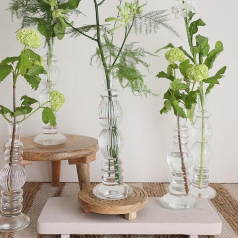 Venice & Florence Glass Candle Holder / Flower Vase - Sprouts of Bristol