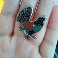 Western Capercaillie Enamel Pin – Designed by Ferne Creative - Sprouts of Bristol