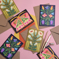 Whimsical Flowers 2 | Everyday greetings card | Spring 2026 - Sprouts of Bristol