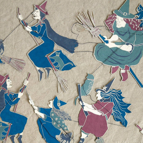 Wicked Witches Sewn Garland - Sprouts of Bristol