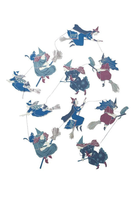 Wicked Witches Sewn Garland - Sprouts of Bristol