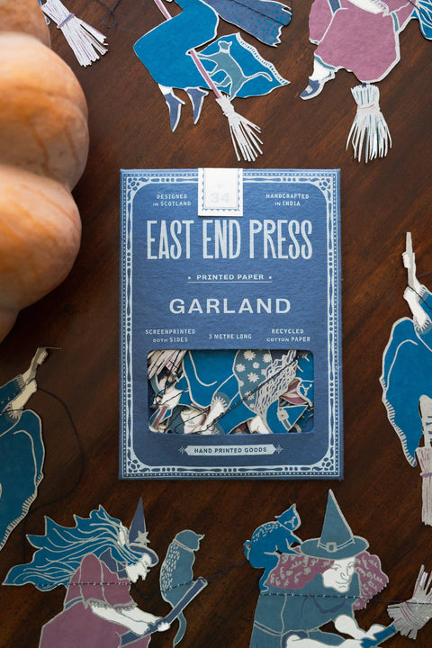 Wicked Witches Sewn Garland - Sprouts of Bristol