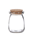 Wide Glass Potion Bottle Pot - Vessel / Vase with Cork Lid [Terrarium Supplies] - Sprouts of Bristol