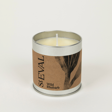 Wild Rhubarb Scented Tin Candle - Sprouts of Bristol