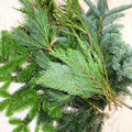 Winter Mix Foliage Branch Selection – Fresh Christmas Craft Greens for Wreaths, Garlands & Festive Floristry - Sprouts of Bristol