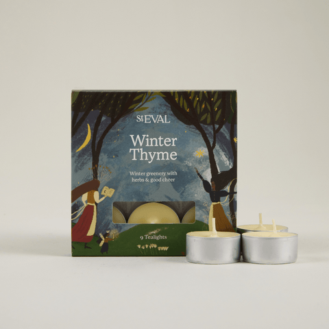 Winter Thyme Scented Christmas Tealights - Sprouts of Bristol