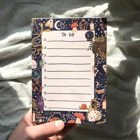 Witches Brew To Do List Note Pad - Sprouts of Bristol