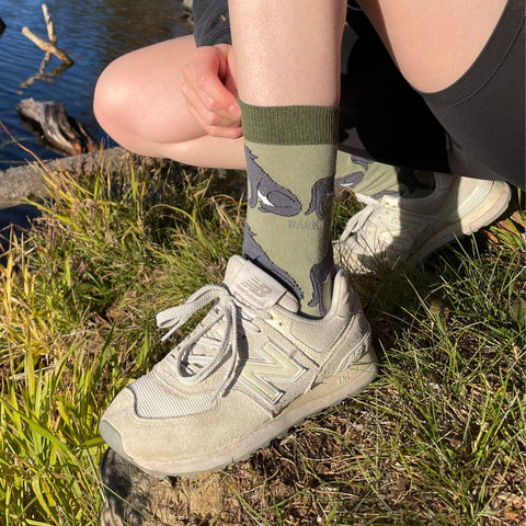 Wolves Bamboo Socks - Sprouts of Bristol