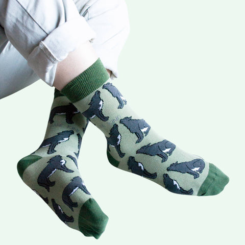 Wolves Bamboo Socks - Sprouts of Bristol