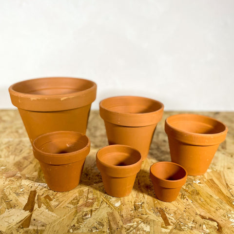 Wonky Terracotta Pots - Sprouts of Bristol