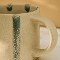 Woolstone Striped Mug – Rosemary Green Stoneware - Sprouts of Bristol
