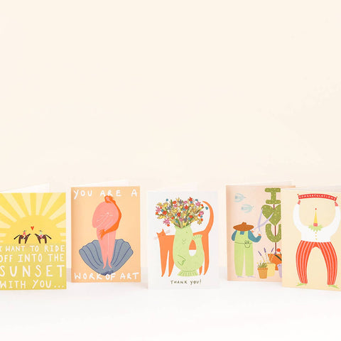 You Are A Work Of Art Greeting Card | Venus Card | Birthday | A6 Greetings Card - Sprouts of Bristol